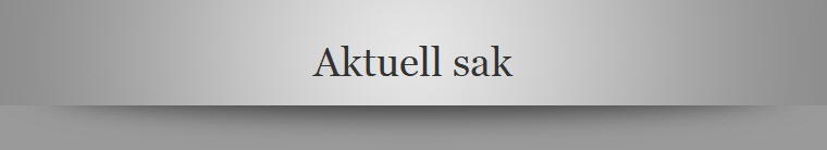 Aktuell sak