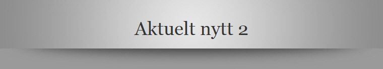 Aktuelt nytt 2