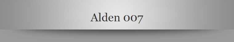 Alden 007
