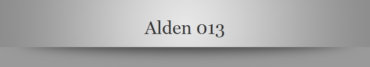 Alden 013