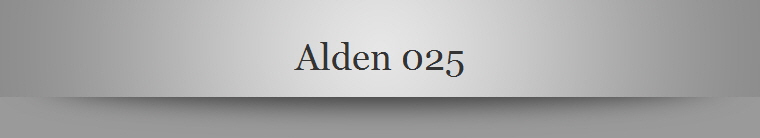 Alden 025