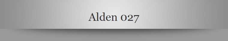 Alden 027