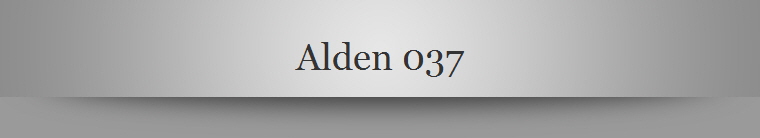 Alden 037