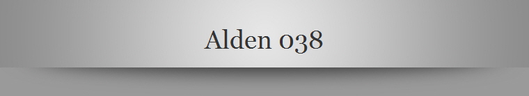 Alden 038