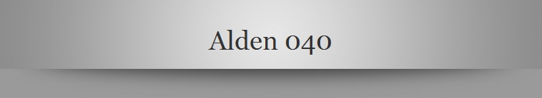 Alden 040