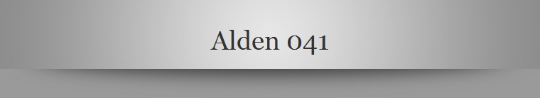 Alden 041
